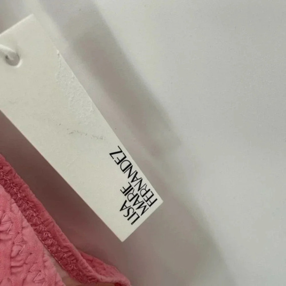 Lisa Marie Crinkle Crossback Swimsuit Womens B1092 - Picture 3 of 6